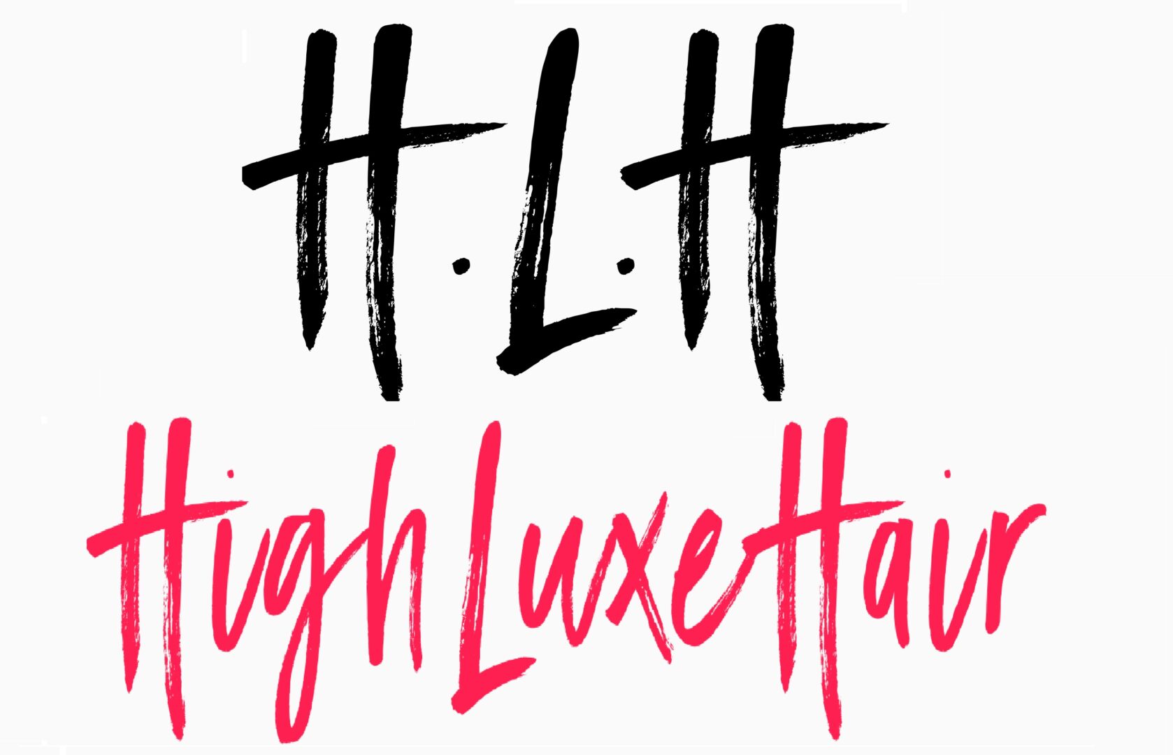 A logo for high luxe hair.